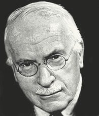 Dream interpretation. Picture of Carl Gustav Jung